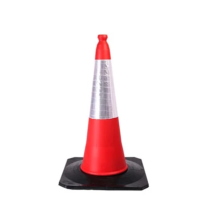 Hdpe endurskinsöryggi 750mm umferðarkeilur
